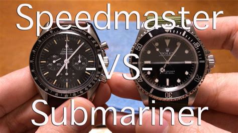 submariner vs speedmaster